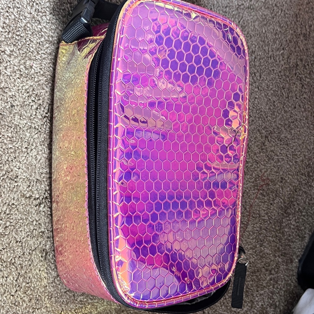 Iridescent Pink and Gold Lunch box